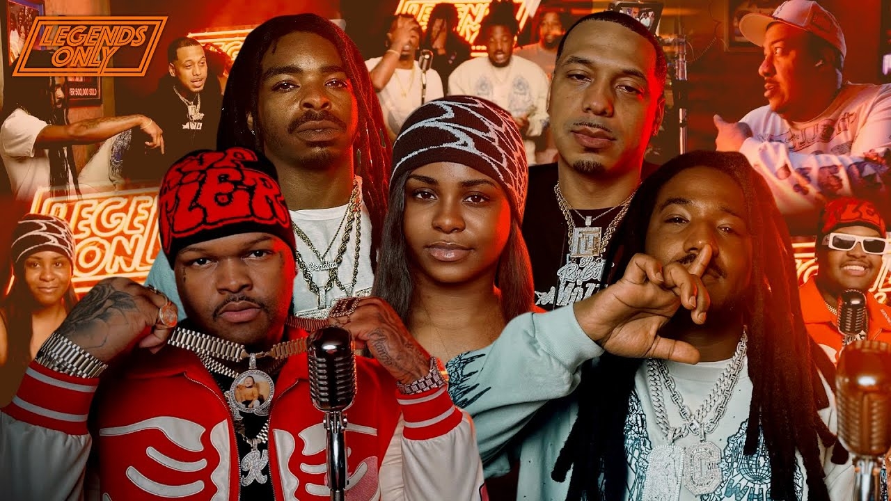 Mozzy And Crew Plus Lil Vada Pull Up On AceBoyPun For Legends Only Performances