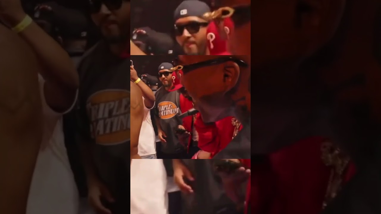 Smac & Tiny Going Crazy at Kendrick Lamar Show