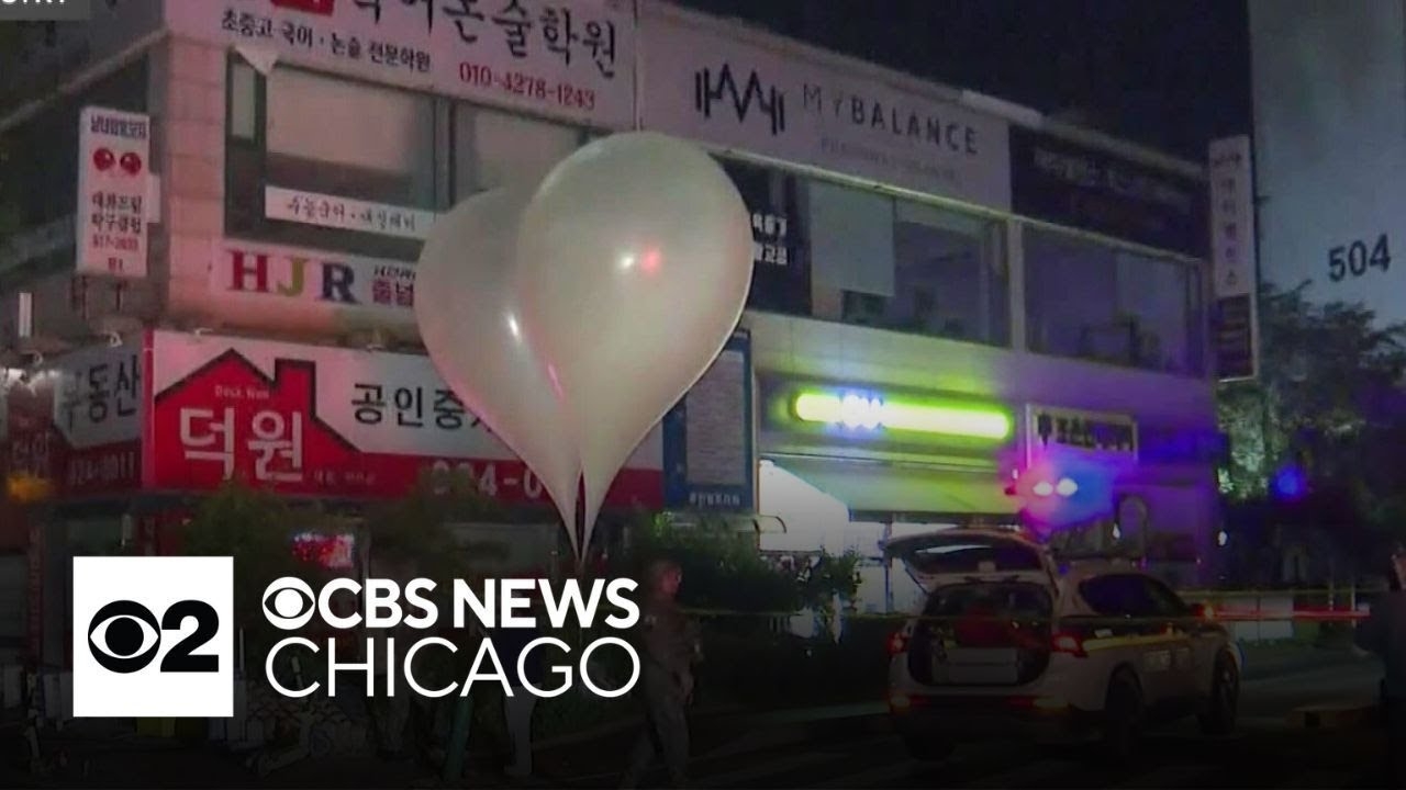 South Korea says North Korea sent over 350 more balloons filled with waste