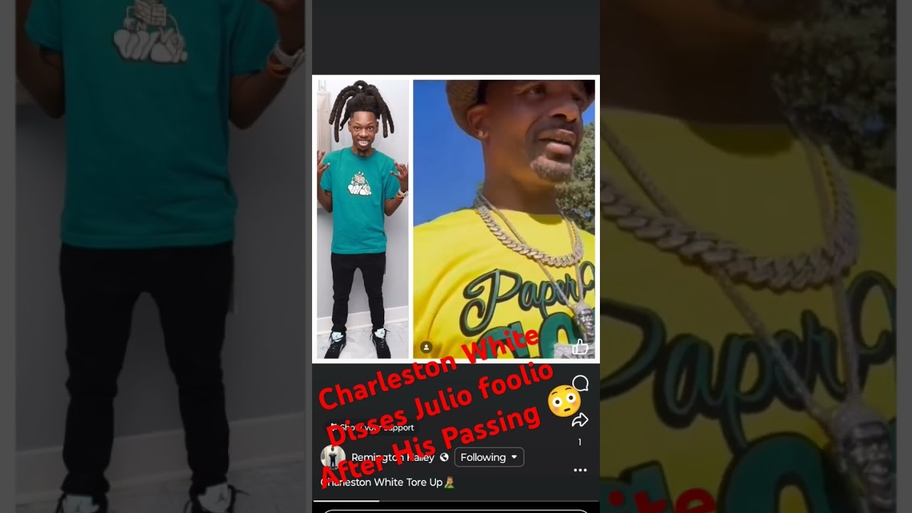 Charleston White Disses Julio foolio After His Passing  #charlstonwhite #juliofoolio #florida #rap