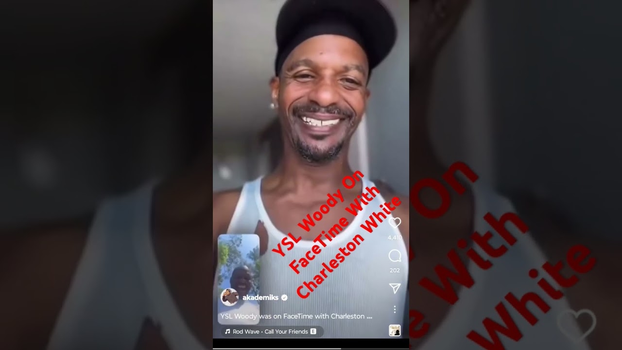 YSL Woody On FaceTime With Charleston White #charlstonwhite #ysl #rap #youngthug