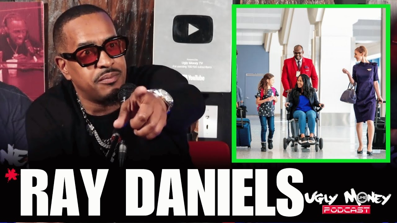 Ray Daniels Admits Being Dusty Airport Wheelchair Pusher For DELTA Before Making Millions
