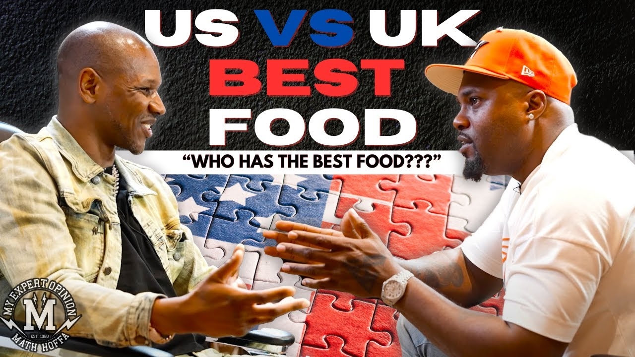 CULTURAL DIFFERENCE GIGGS SPEAKS ON WHO HAS BETTER FOOD US vs UK