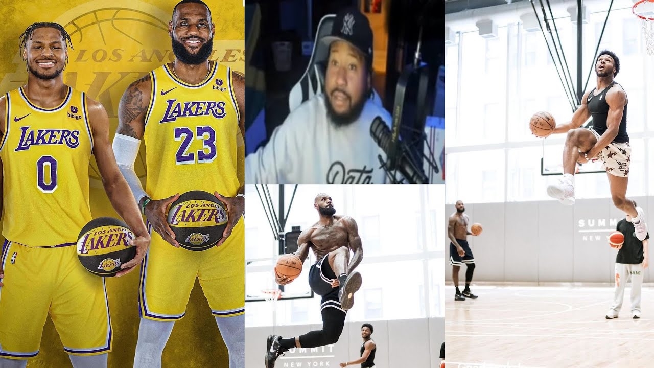 Lefather & Son! Akademiks speaks on Bronny James getting drafted to the Lakers + Nepotism Debate!