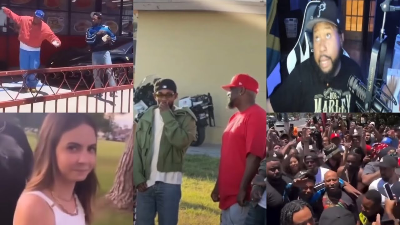Kendrick a ? Akademiks reacts to Kendrick Lamars They not Like us Videoshoot in LA