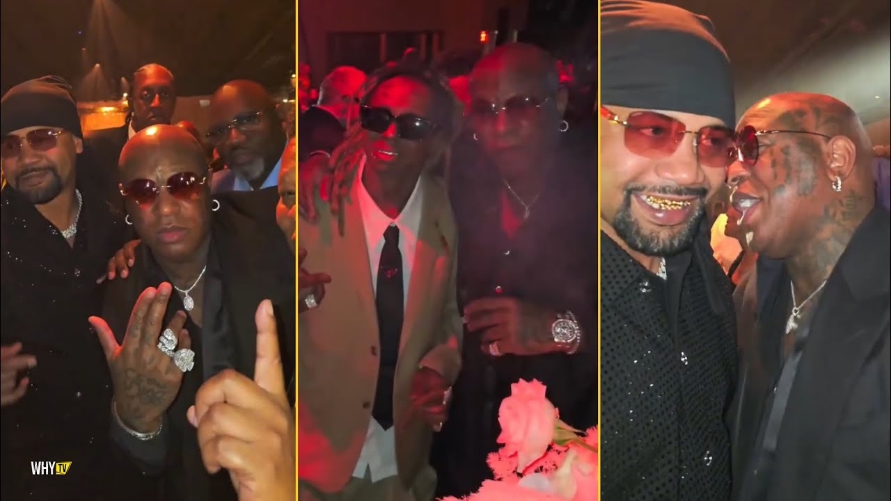Lil Wayne, Birdman, Juvenile And Mannie Fresh Reunited At Youtube Music Legends Gala Festival