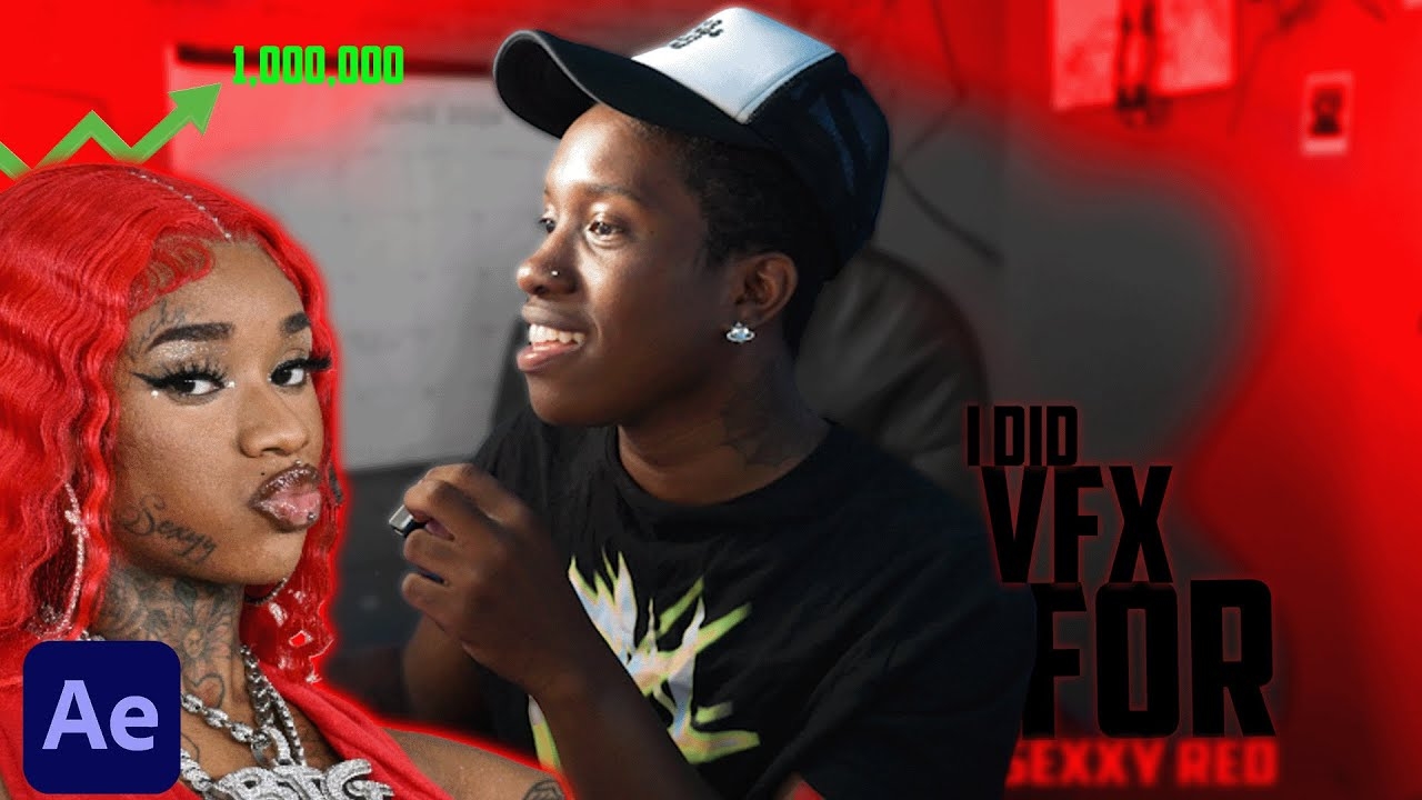 I made a edit for SEXXY RED and she posted it!