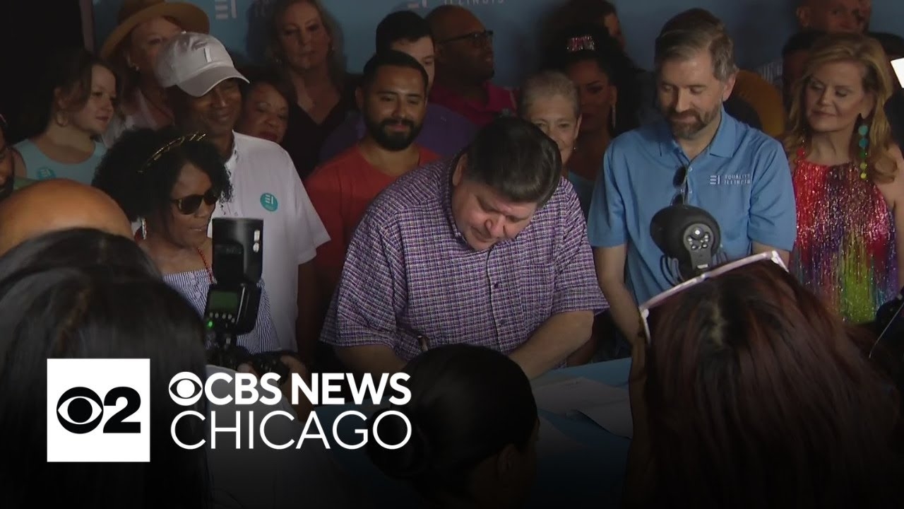 Pritzker signs 2 new bills for LGBTQ+ rights in honor of Pride Month