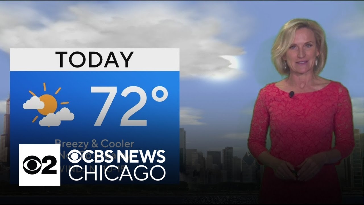 Breezy, cooler with 70s for highs