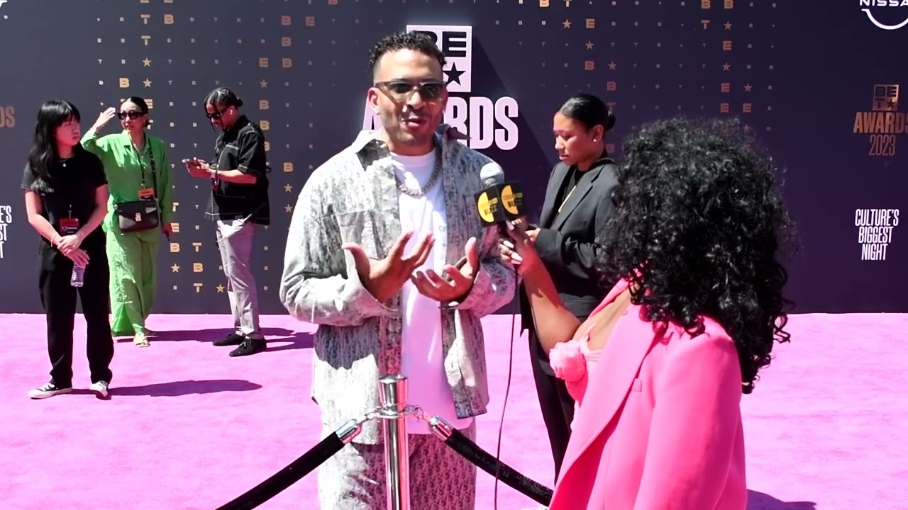 BET AWARDS 2023 Jason Lee speaks to Ashley Dunn on the Red Carpet