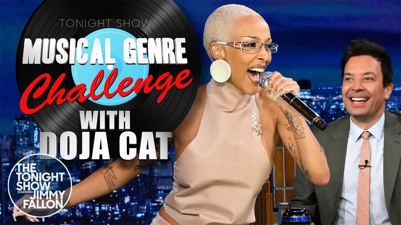 Musical Genre Challenge with Doja Cat | The Tonight Show Starring Jimmy Fallon