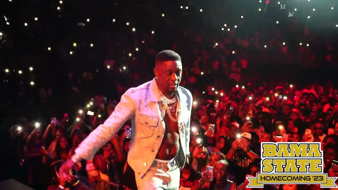 BOOSIE BADAZZ CRAZY  HOMECOMING PERFORMANCE  ALABAMA ST  2023 #StayDownTV #TREYHD #myasu