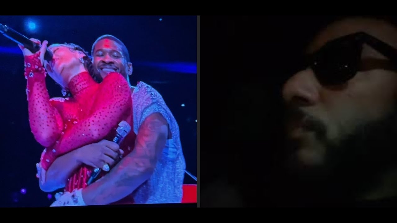 Swizz Beatz Reacts To Usher Hugging Onto His Wife, Alicia Keys During Super Bowl Halftime Performanc