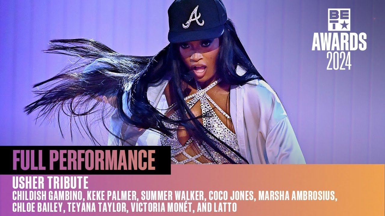 Teyana Taylor, Victoria Mont, Coco Jones, Chle, Keke Palmer & More Honor Usher! | BET Awards '24