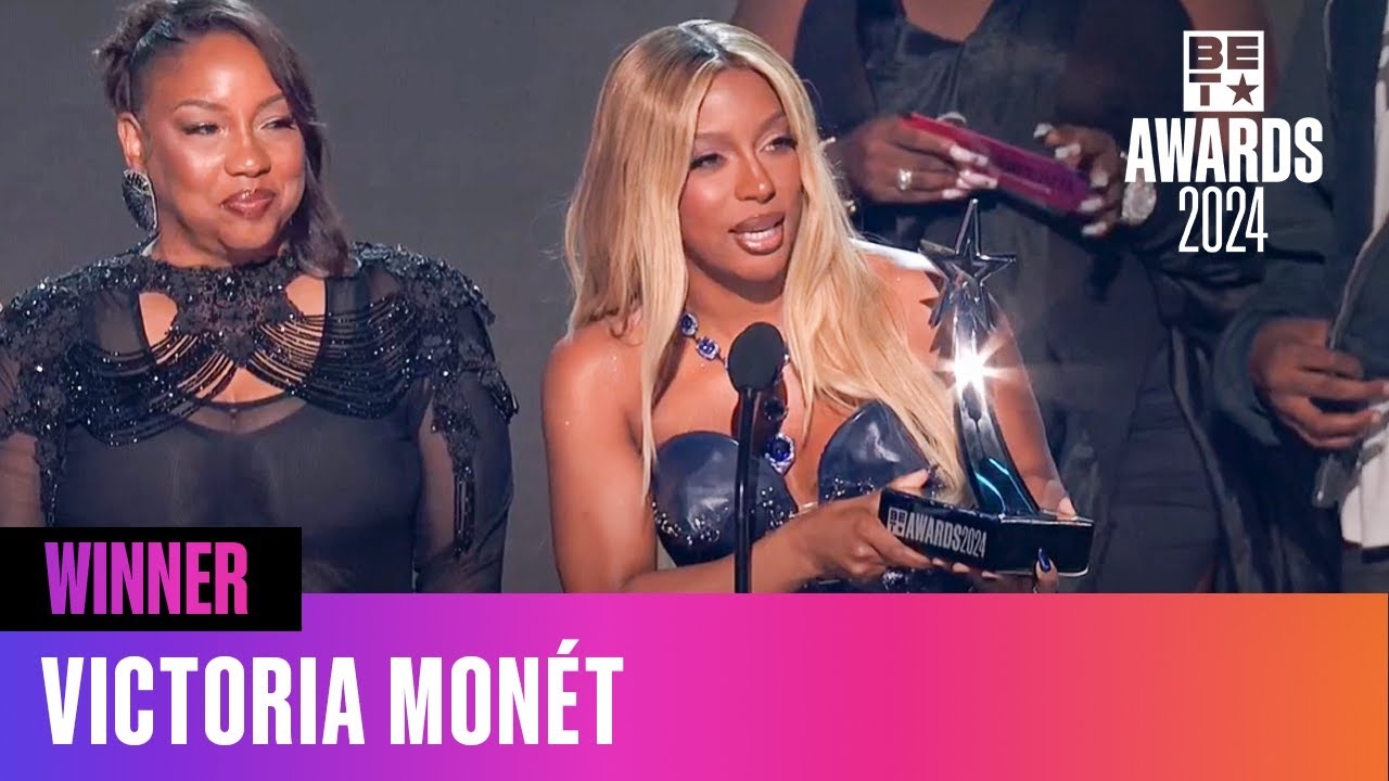 Victoria Mont Takes Home The BET HER Award! | BET Awards '24