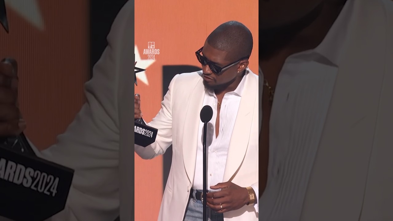 Usher Reminds Us That Fatherhood Is So Important | BET Awards 24