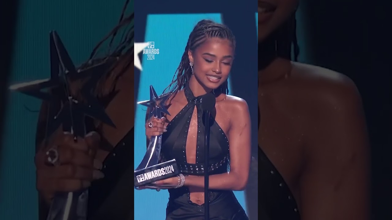 Tyla Is Too Cute While Accepting Award For Best International Act | BET Awards 24