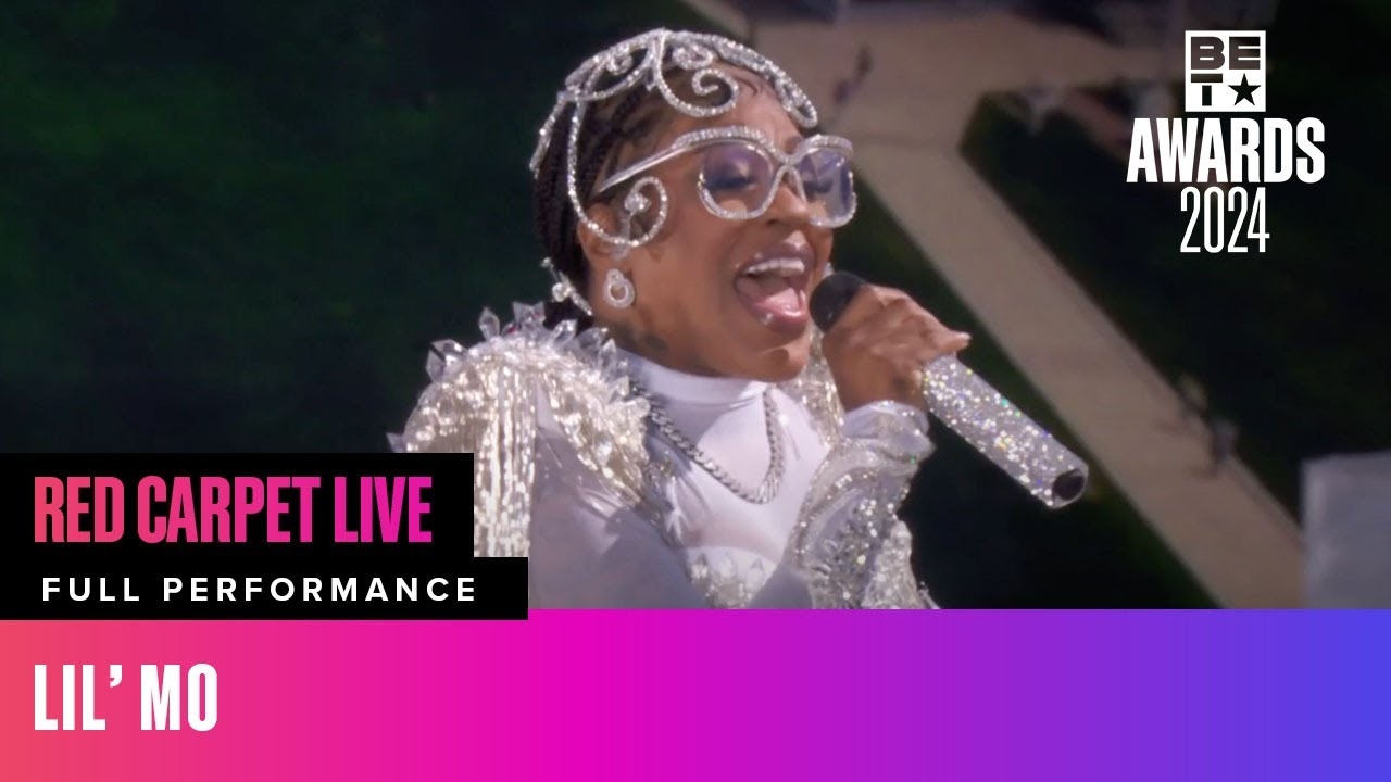 Our "Superwoman" Lil Mo Performed "4 Ever" On The Red Carpet Stage! | BET Awards '24