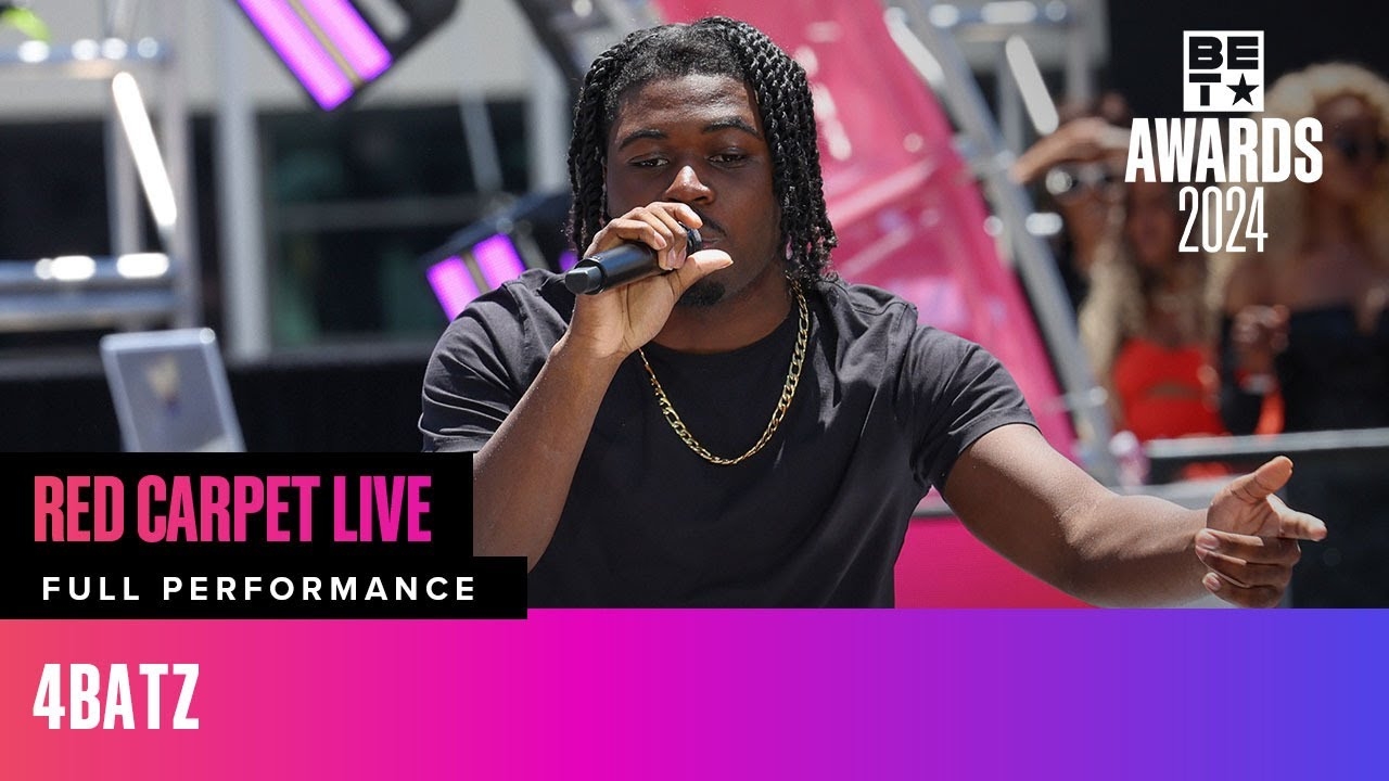 4 BATZ Brings The Heat with His Song "Date At 8!" | BET Awards '24