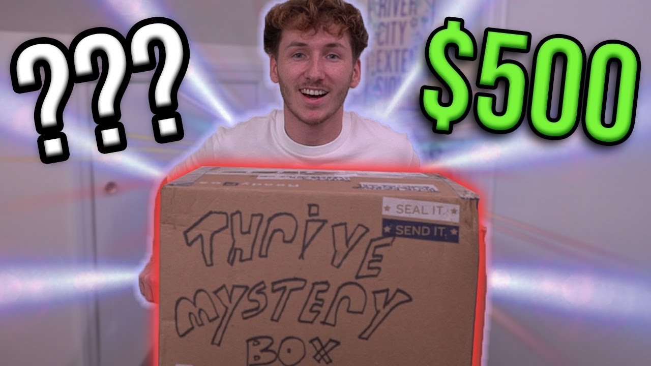 $500 VINTAGE CLOTHING MYSTERY BOX!! (90s HEAT!)