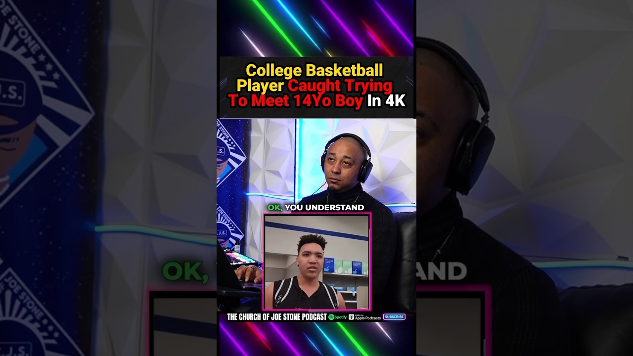 College Basketball Star Caught in Predator Sting!