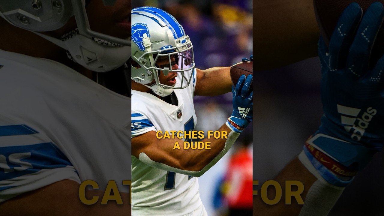 What traits from who make up the perfect #nfl wide receiver? Amon-Ra St. Brown shares his top 5