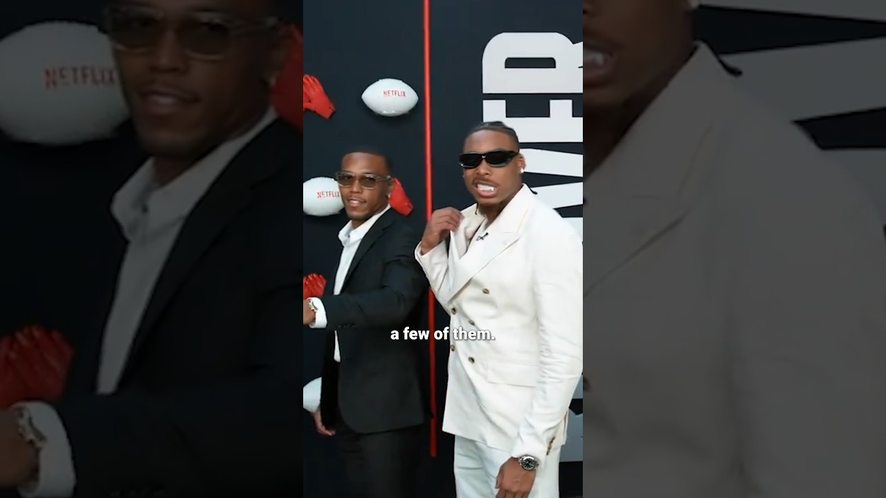 Amon-Ra St.Brown shares his favorite moment of the #nfl Netflix series RECEIVER. #detroit #lions