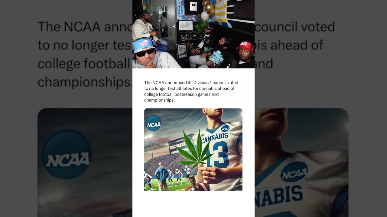 NCAA No Longer Testing For Cannabis?