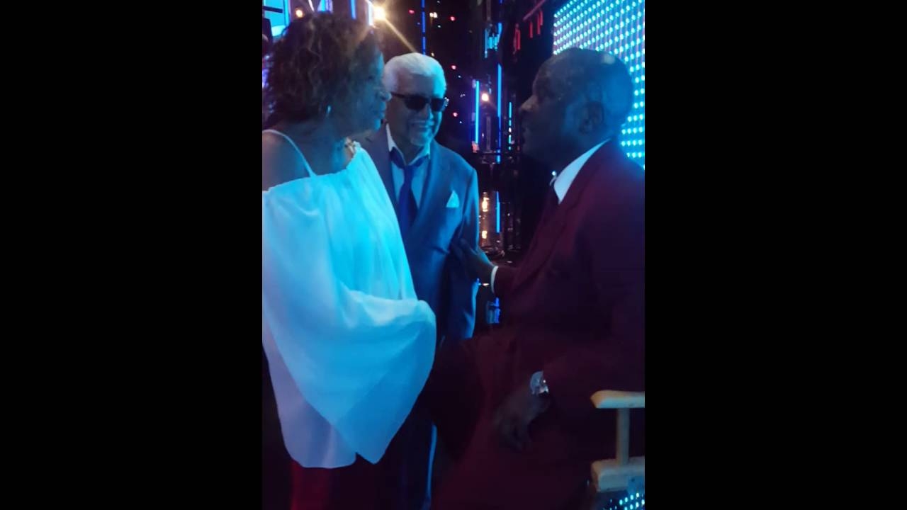 Mom's Escovedo and Jerome Benton