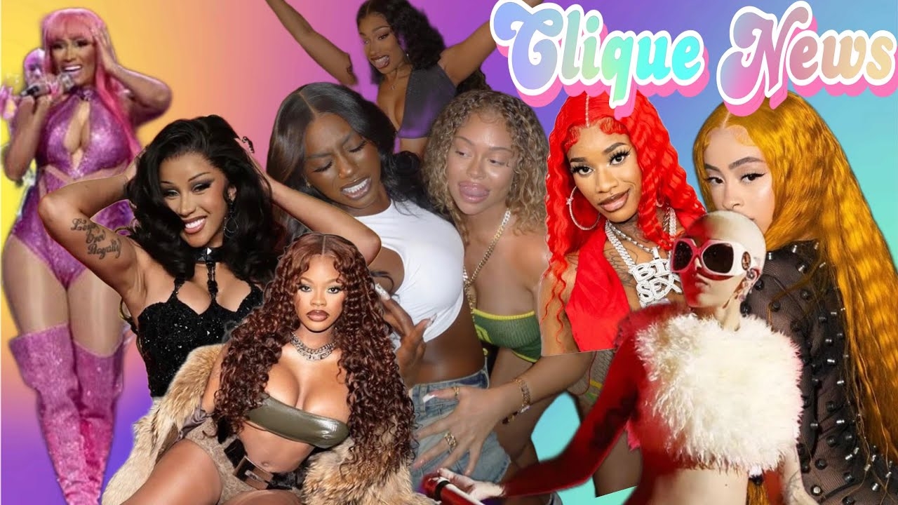 Top 10 Hottest Female Rappers List Nicki #1sexyy Red TrashIce Spice Fake Latto done Cardi WHAT