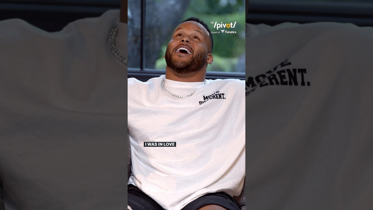 Ryan Clark asks Aaron Donald if he really proposed twice to his wife Ericathe story is  #nfl