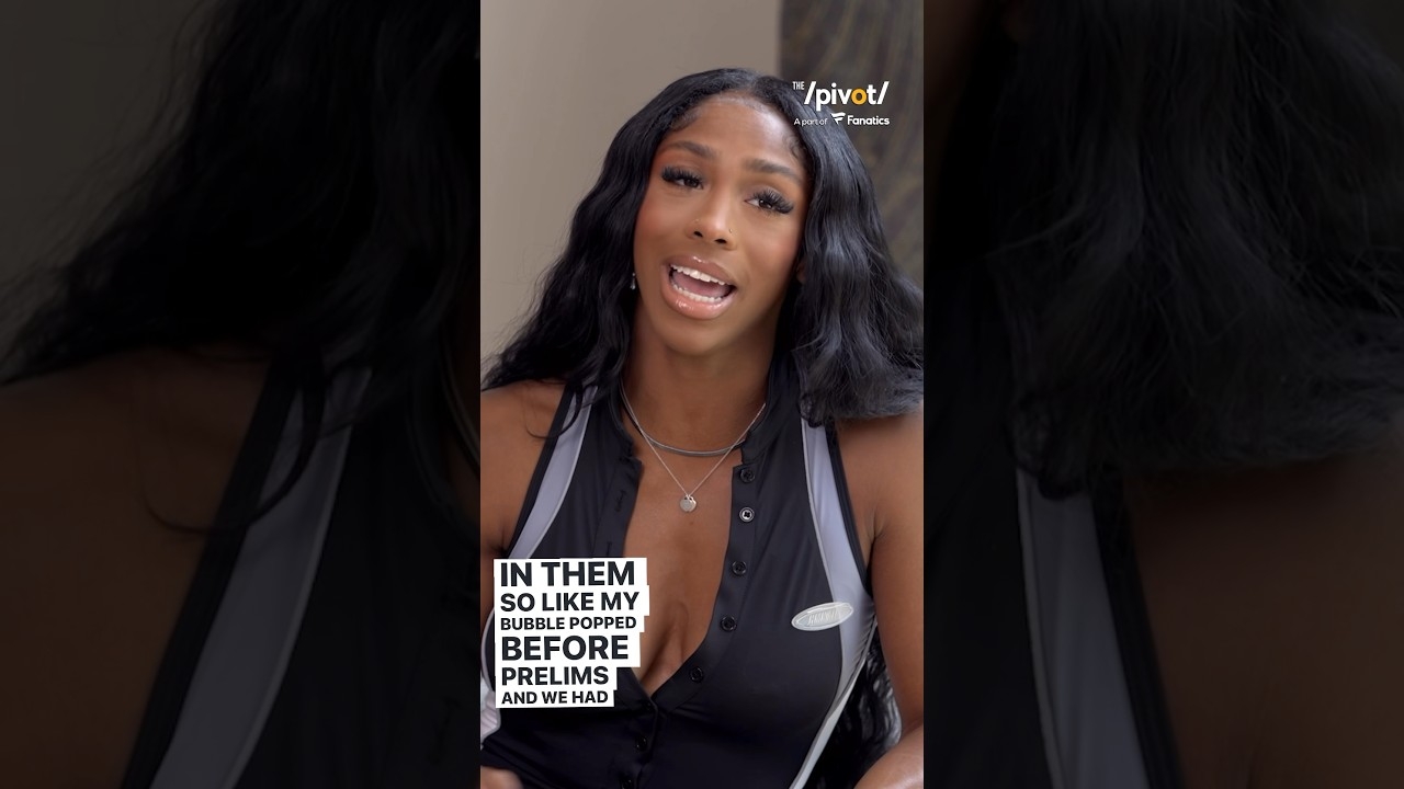 US Olympian Alaysha Johnson spikes burst secs before the 100m Hurdles qualifier & this is the story