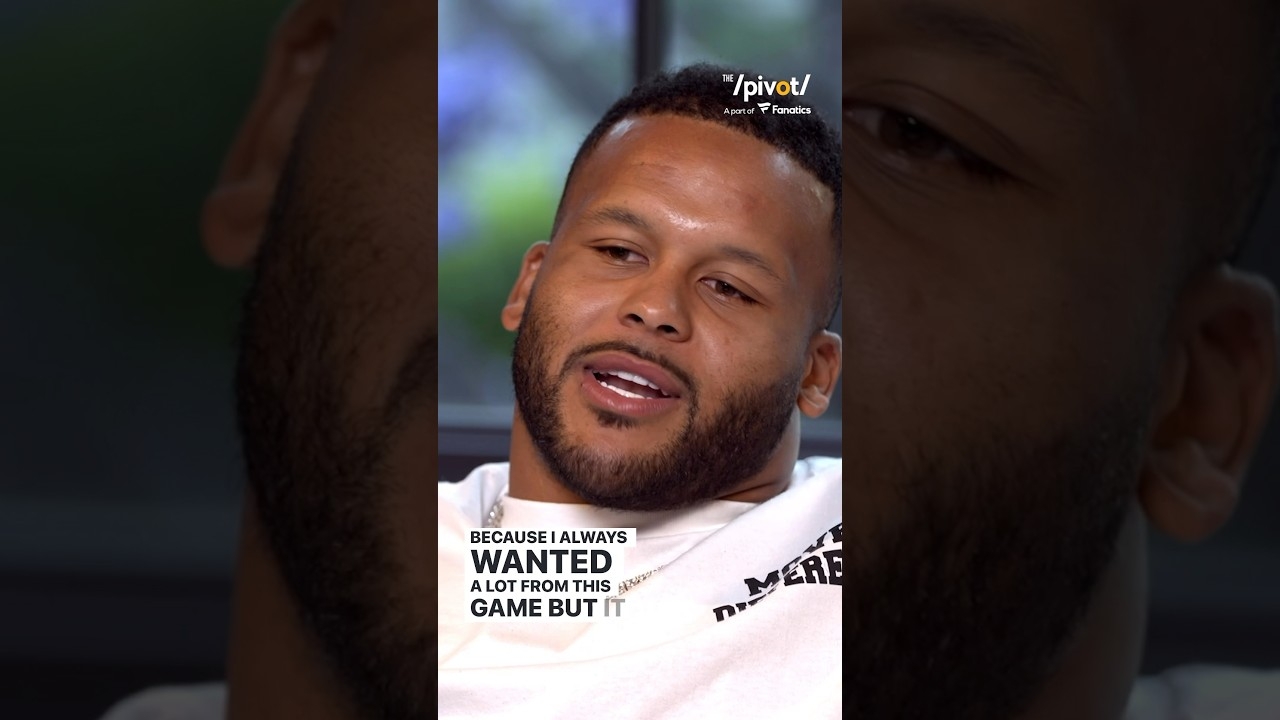 In an emotional moment, Aaron Donald reflects on how much he gave to the game #nfl