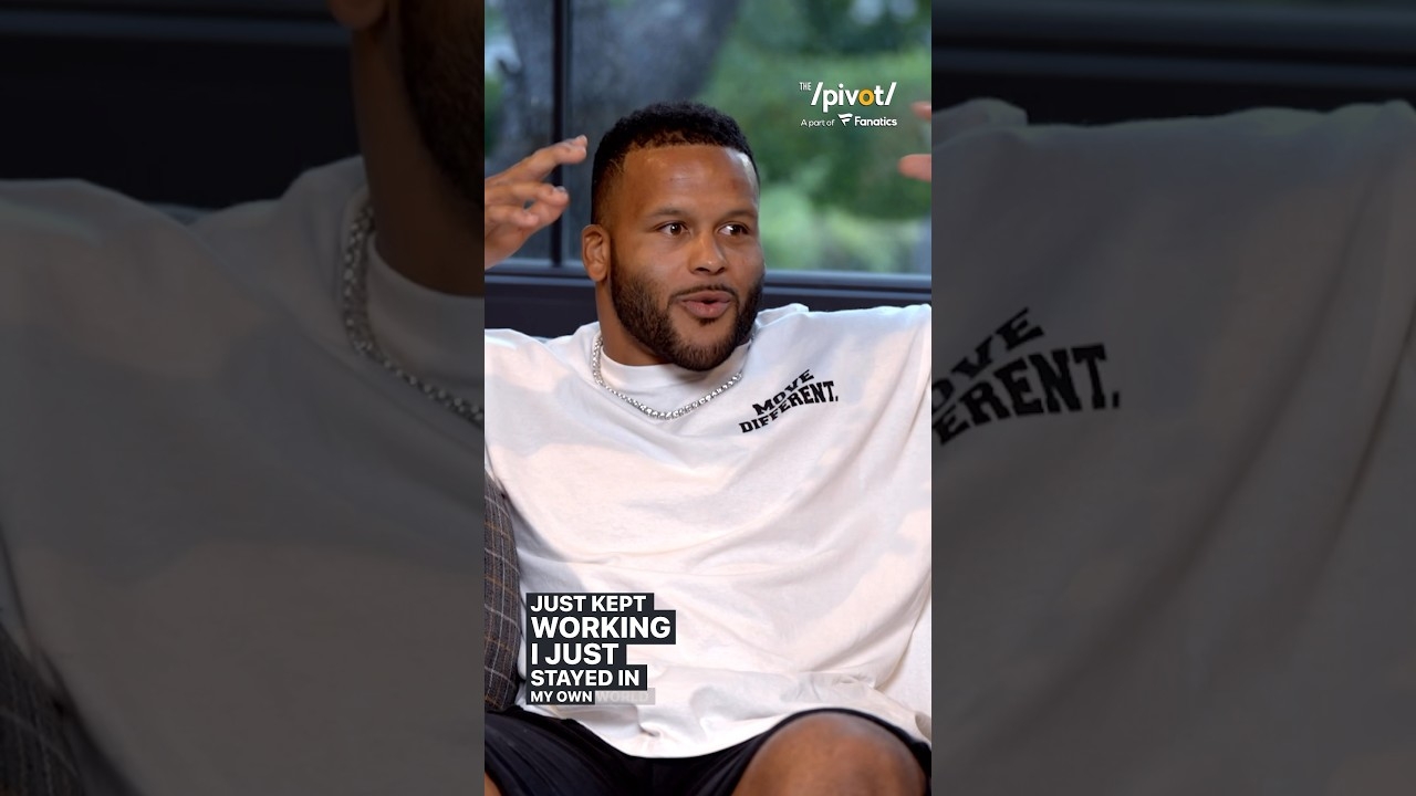 Aaron Donald 8x NFL All-Pro & Super Bowl Champ on never allowing himself to get too high or too low