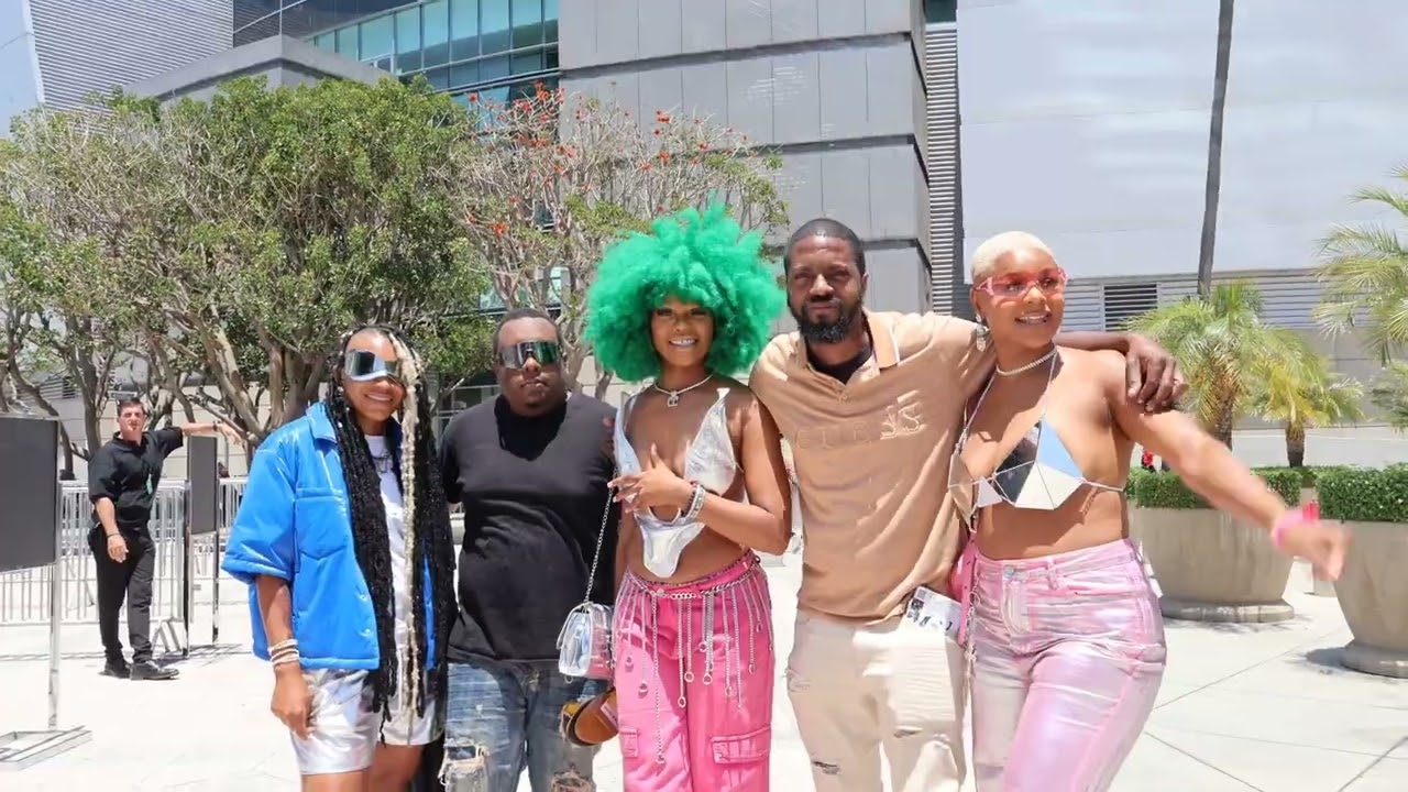 Will Breeze BTS at the BETX & BET AWARDS 204
