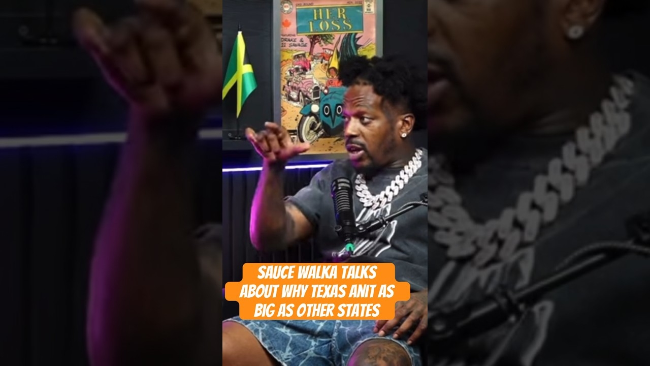 Sauce walka talks says Texas can be Bigger then other States #interview #djakademiks #saucewalka