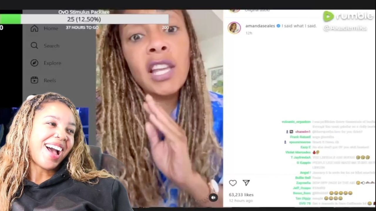 Akademiks Vs. Amanda Seales NEW Theory on Trump Incident Umm... | Reaction
