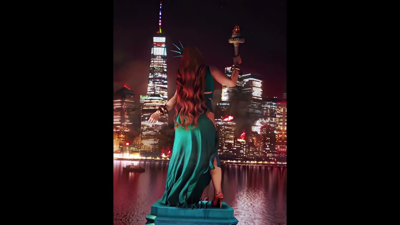 Who's the best? Or do they complement each other #anime_kif #edit#icespice #statueofliberty