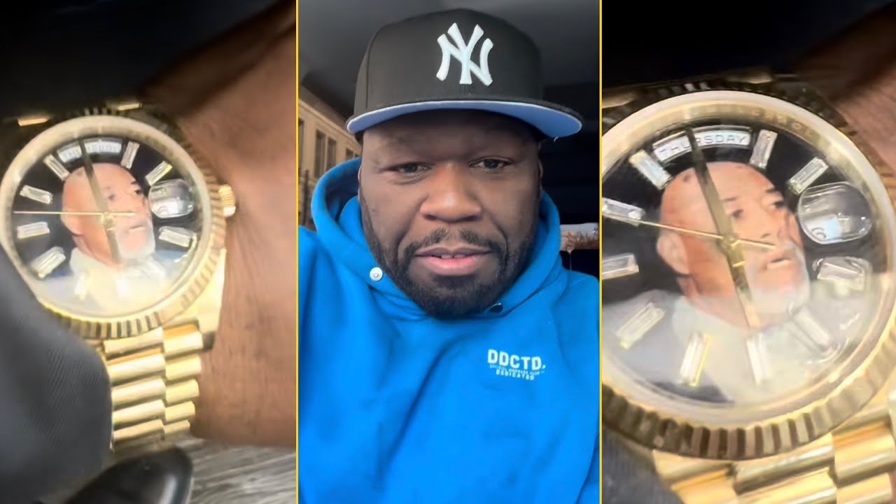 50 Cent Shows His New $5.000.000 Watch Dedicates To His Grandpa Who Recently Passed Away