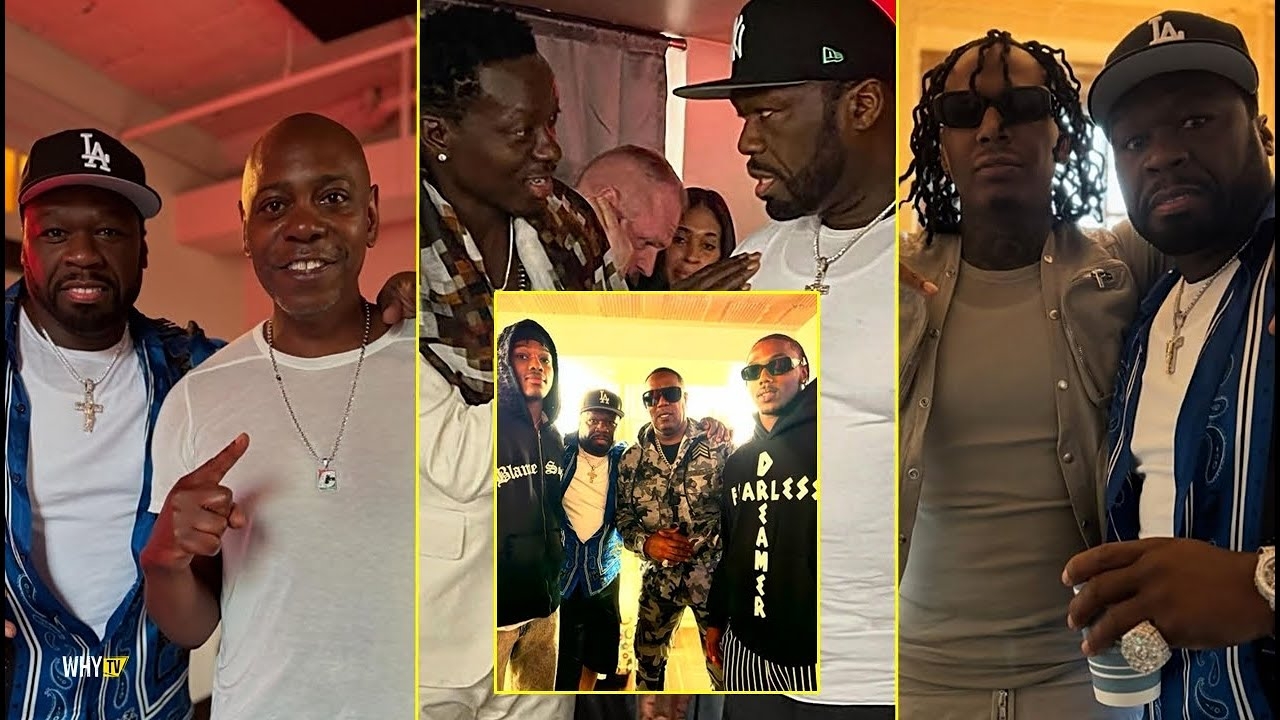 50 Cent Reunited With Master P, Dave Chapelle And More Rappers And Celebs At Humor & Harmony Weekend