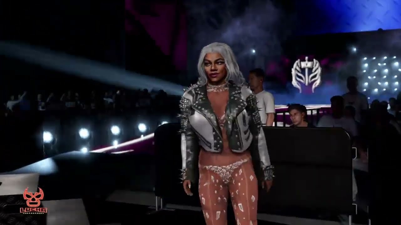 JADE CARGILL VS RHEA RIPLEY #videogames #judoka #mmafighter #wweraw #rondarousey #aew