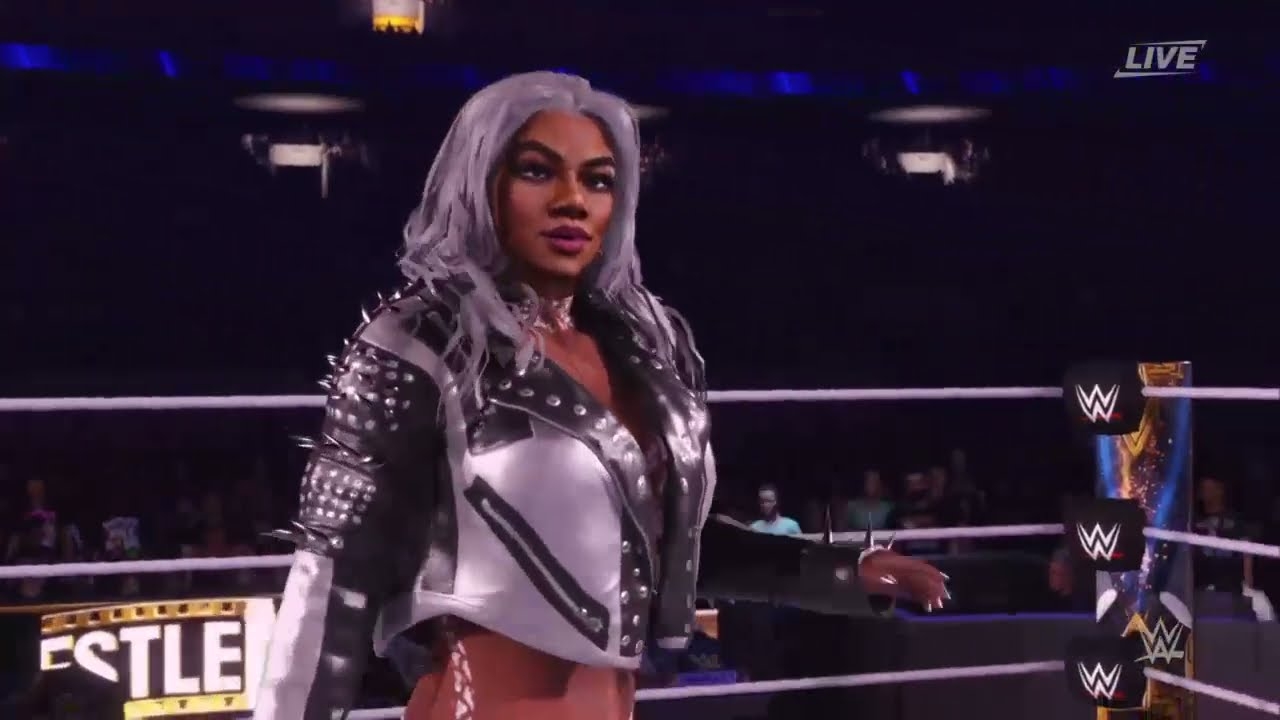 NAOMI VS JADE CARGILL #mmafighter #judoka #videogames #aew #ufcfighter