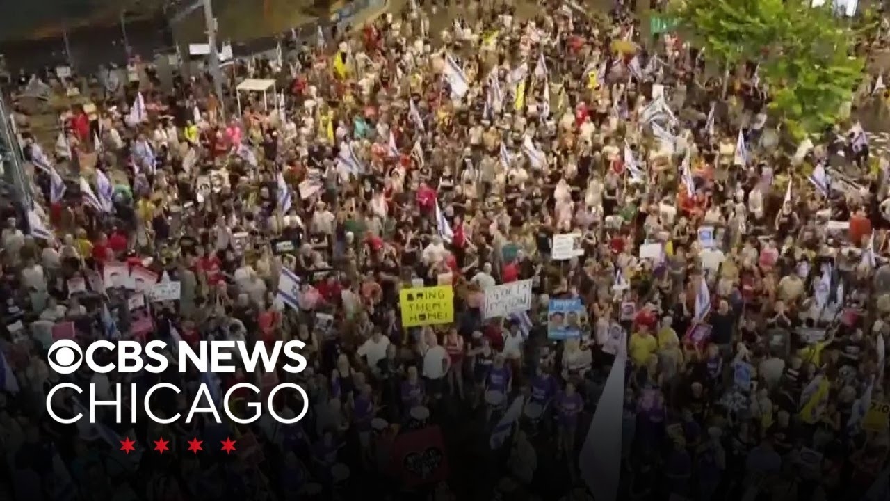 Protestors take to streets in Tel Aviv, demanding hostage release, ceasefire
