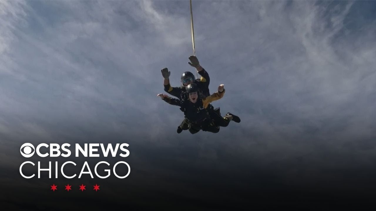 Flying with the U.S. Army Golden Knights