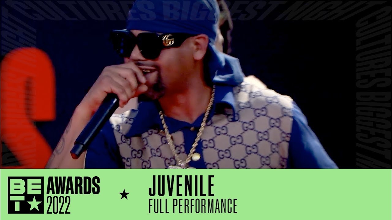 Juvenile Turns Up The #BETAwards Red Carpet With Medley Of Hits | BET Awards '22