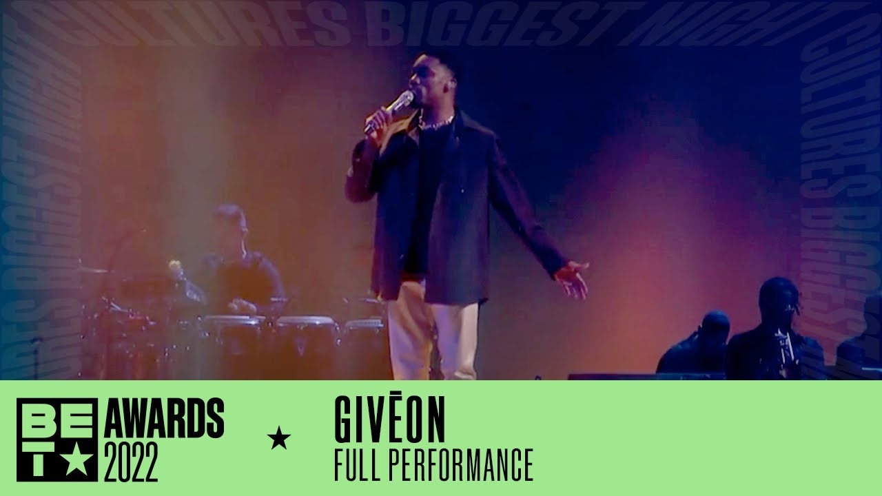 GIVON Is Sangin' To Us, Ok  | BET Awards '22