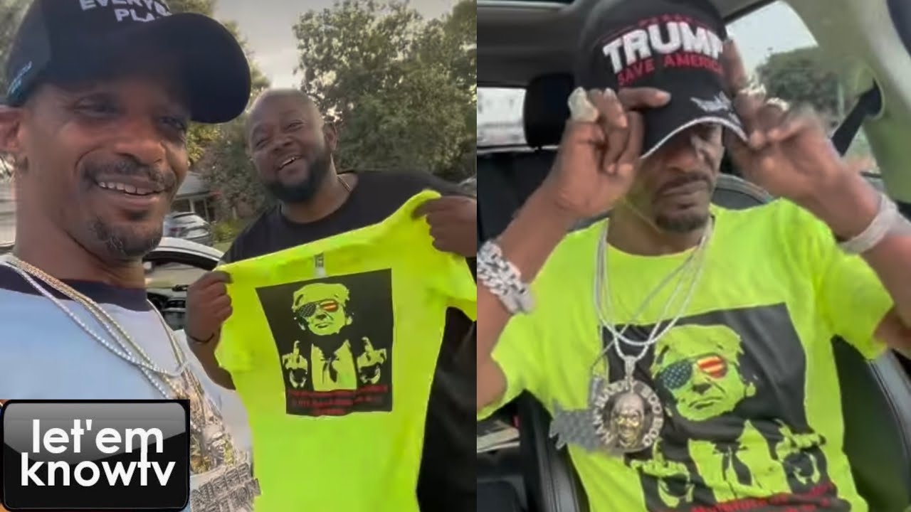 Charleston White Travels Across The Country For A New $30 Trump T-Shirt
