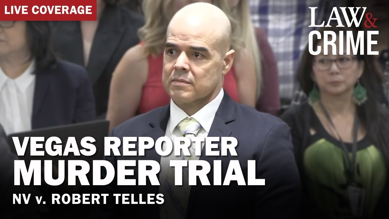 LIVE: Vegas Reporter Murder Trial  NV v. Robert Telles  Day 5