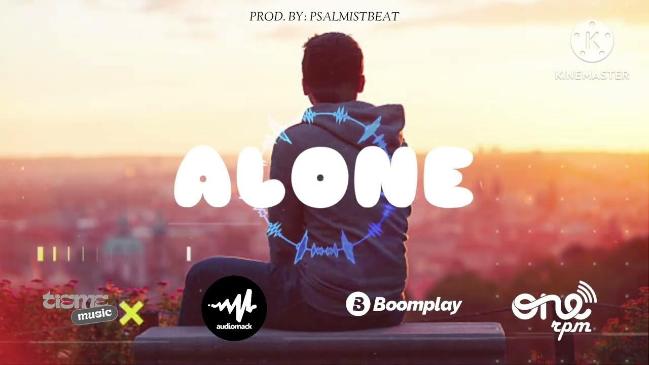 Emotional Afrobeat Instrumental | Omay lay type Beat "ALONE"