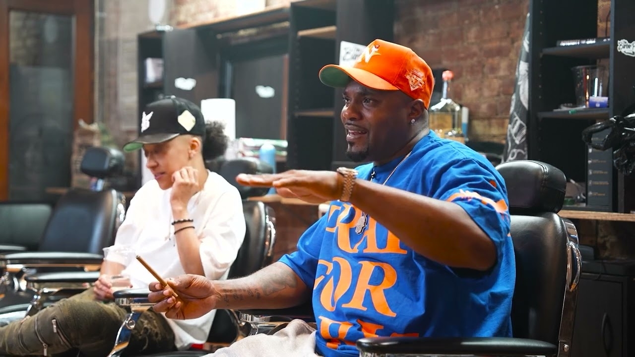MATH ADDRESSES CALLIN EAZY THE BLOCK CAPTAIN A SUCKA & SENDS MESSAGEWE AINT MESSY OVER HERE!!!